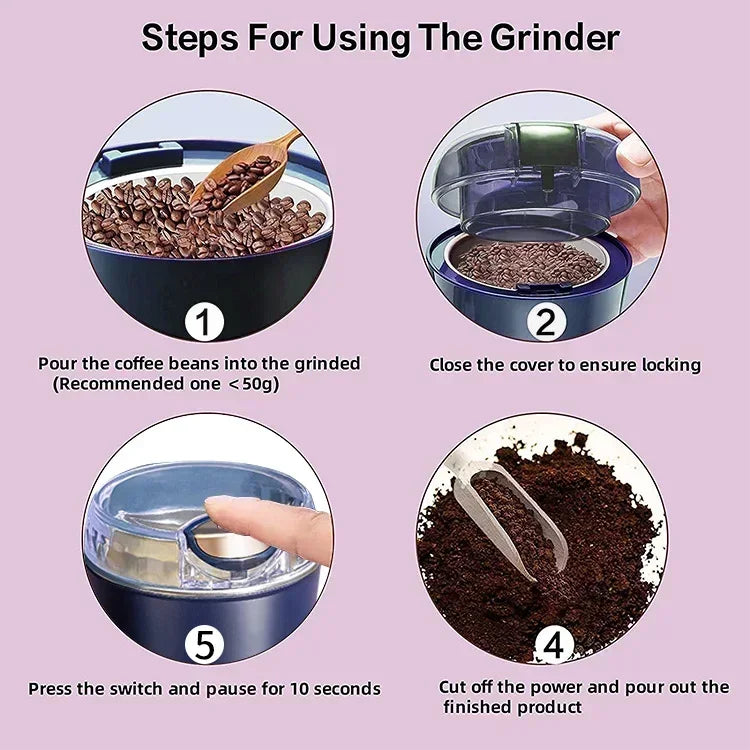 Blue-Grain-Mixer-Jar-Dry-Seeds-Eco-Powdering-Mess-free-Mashing-