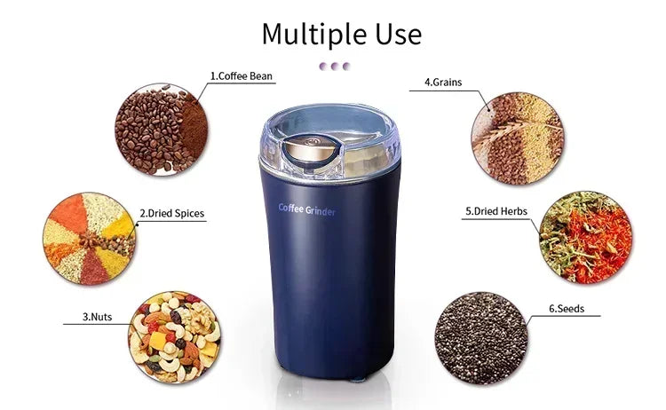 Snap-seal-Smoothie-Starter-Compact-ware-Manual-ware-Cup-grip-Side-hold-Simple-grind-Table-fit-