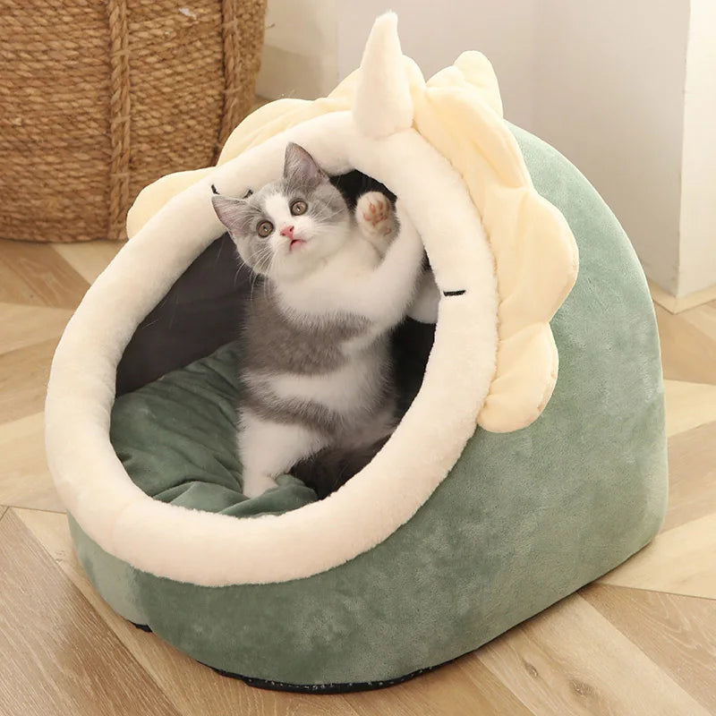 washable-cat-dog-bed-blue-soft
