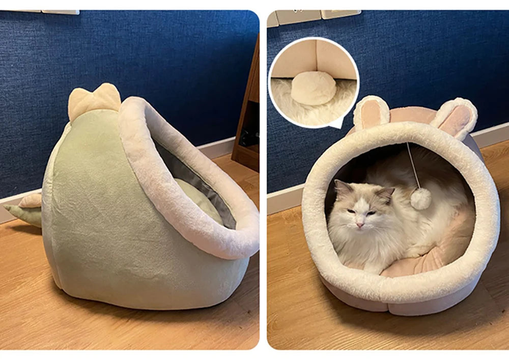 stylish-pet-bed-for-home-decor-snuggle