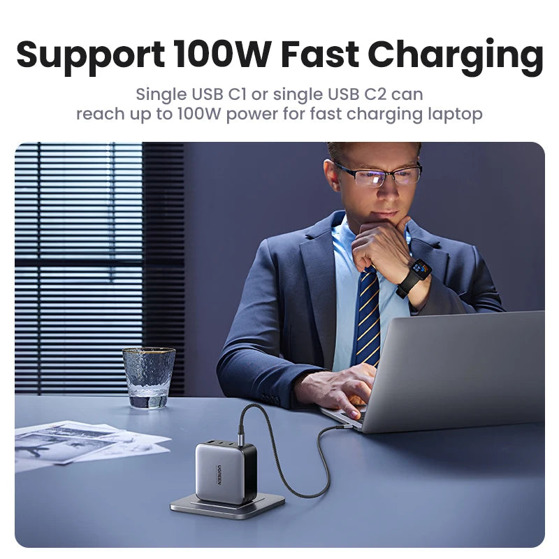 laptop-phone-usb c-fast-charger-multiple-ports-travel-friendly-high-speed-universal-quick