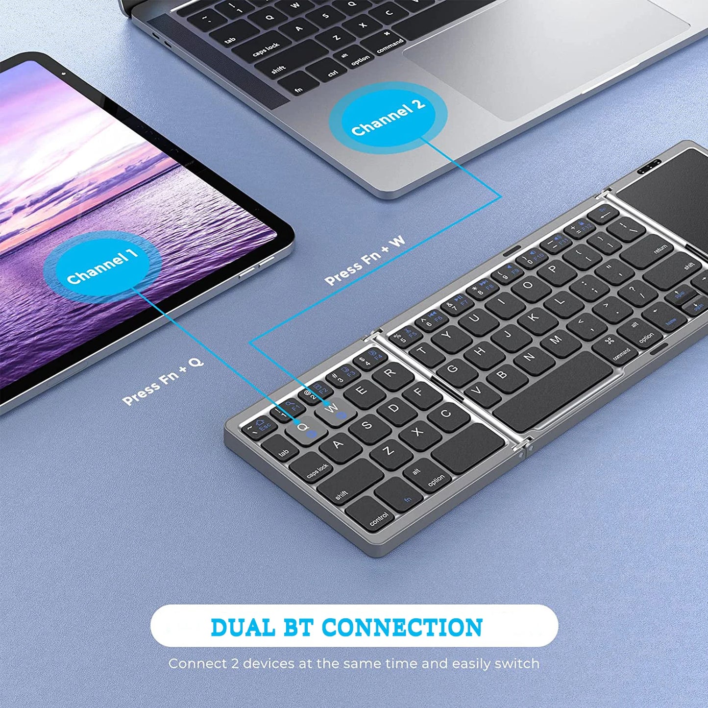 durable- hinge- keyboard-
ergonomic- portable- keyboard-
laptop-style- key- feel-
no-delay- response- time
