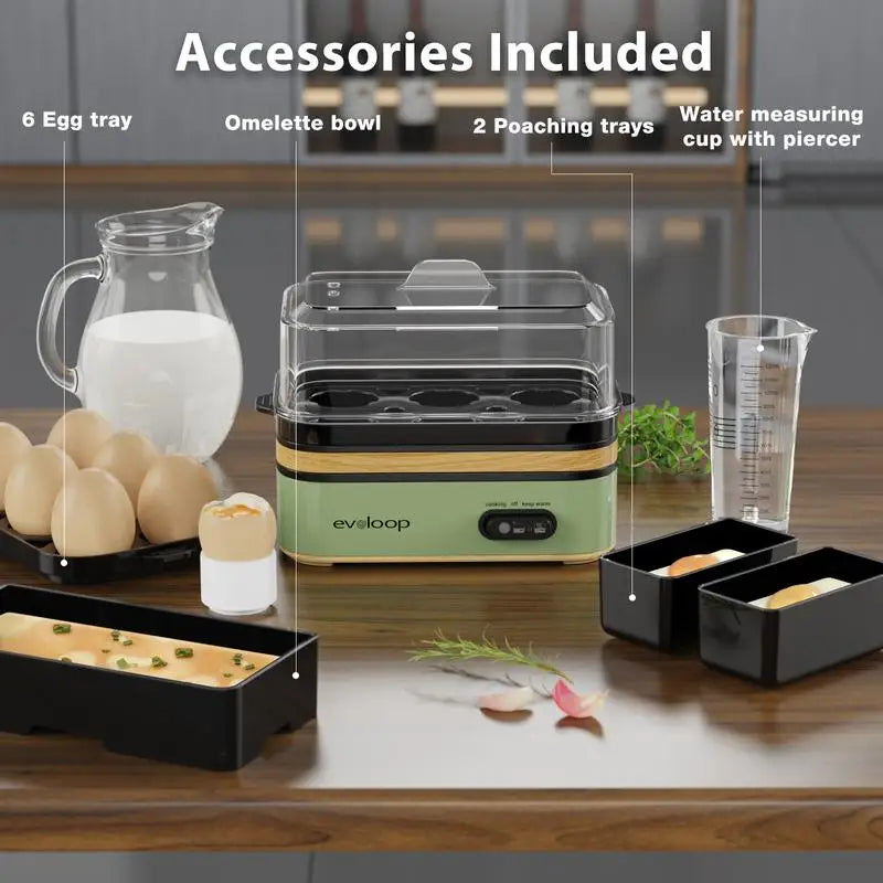 healthy-protein- cooker-
shell-crack- control- system-
compact-steam- machine-
silent-operation- device