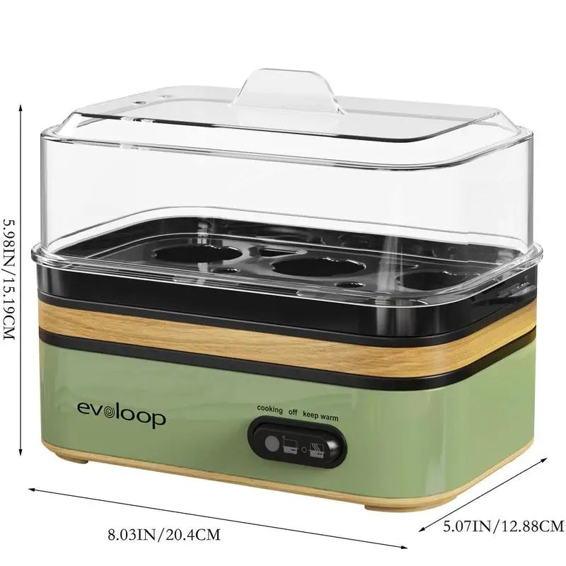 no-mess- egg- machine-
home-cooked- egg- helper-
heat-safe- egg- unit-
single-button- control