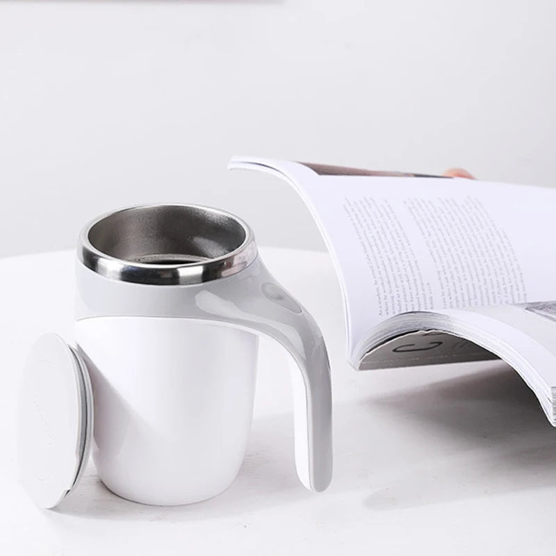 white-one-key-operation-rechargeable-mixer