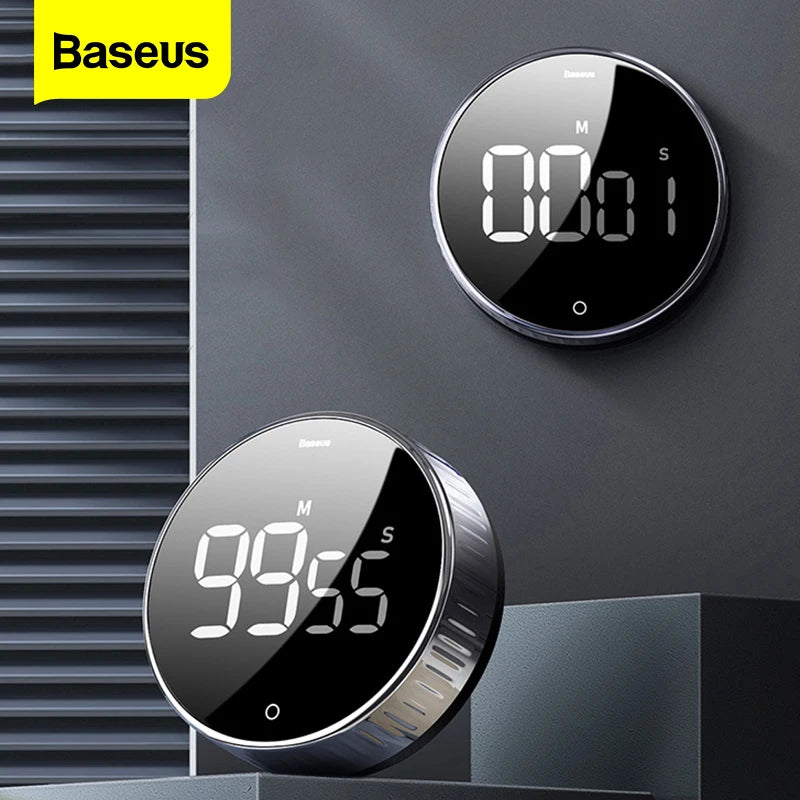digital- countdown- timer-LED- kitchen- timer-Baseus- magnetic- timer-silent- cooking- timer-